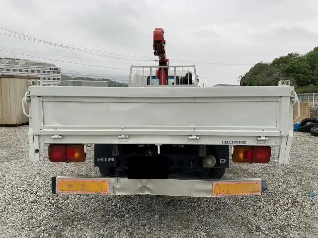 日野 レンジャー 中型/増トン クレーン付 床鉄板 4段の中古トラック画像3
