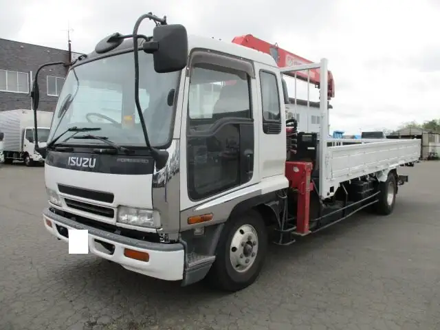 いすゞ フォワード 中型/増トン クレーン付 5段 ラジコンの中古トラック画像1