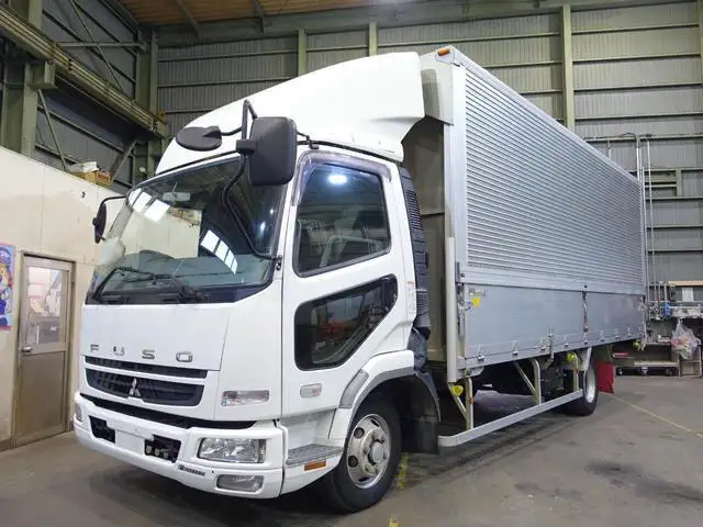 三菱 ファイター 中型/増トン ウイング 床鉄板 PDG-FK74R の中古トラック【車両No.144849】