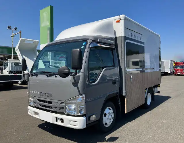 いすゞ エルフ 小型 特殊車両 TRG-NHR85AN H28の中古トラック画像1