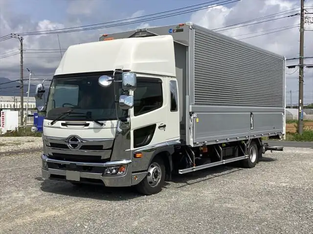 日野 レンジャー 中型/増トン ウイング パワーゲート エアサスの中古トラック画像1