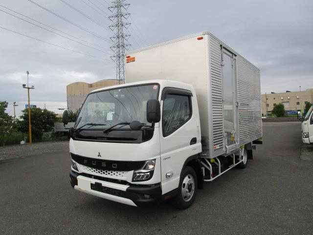 三菱 キャンター 小型 アルミバン パワーゲート サイドドア の中古トラック【車両No.159141】