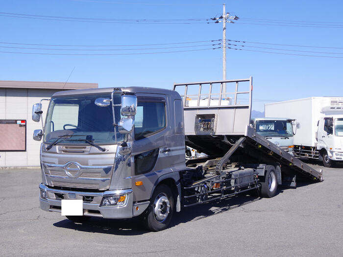 三菱 キャンター 小型 車両重機運搬 ラジコン ウインチ の中古トラック【車両No.126291】