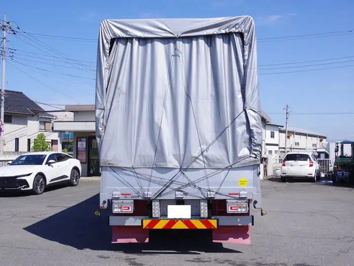 日野 プロフィア 大型 平ボディ 幌 アルミブロックの中古トラック画像4