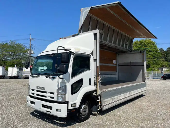 いすゞ フォワード 中型/増トン ウイング ワイド PKG-FSR34T2 の