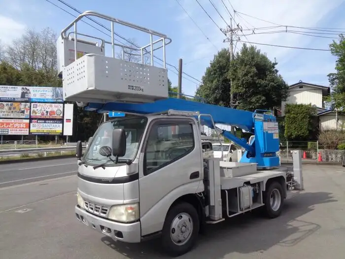 日野 デュトロ 小型 高所・建柱車 高所作業車 PB-XZU301の中古トラック画像1