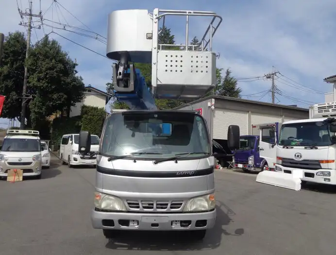 日野 デュトロ 小型 高所・建柱車 高所作業車 PB-XZU301の中古トラック画像2