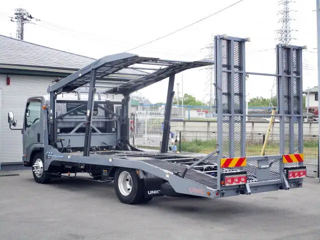 いすゞ エルフ 小型 車両重機運搬 ラジコン ウインチの中古トラック画像4