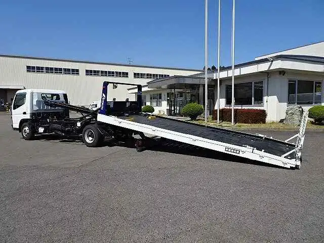 三菱 キャンター 小型 車両重機運搬 ウインチ 2PG-FEB80の中古トラック画像5