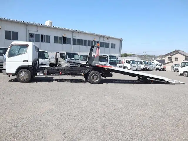 三菱 キャンター 小型 車両重機運搬 ラジコン ウインチの中古トラック画像6