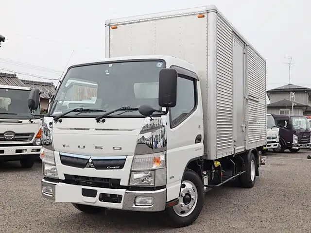三菱 キャンター 小型 アルミバン パワーゲート サイドドア の中古トラック【車両No.144774】