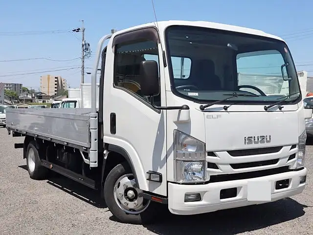 いすゞ エルフ 小型 平ボディ アルミブロック TRG-NPR85ARの中古トラック画像2