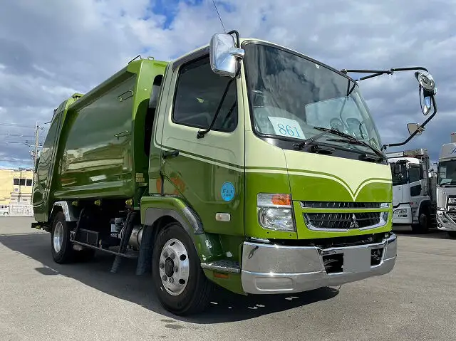 三菱 ファイター 中型/増トン パッカー車 プレス式 PDG-FK71Fの中古トラック画像2