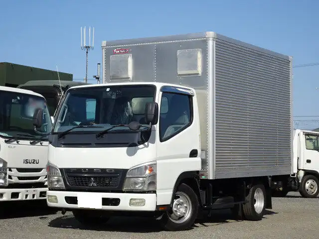 三菱 キャンター 小型 アルミバン PDG-FB70B H19の中古トラック画像1