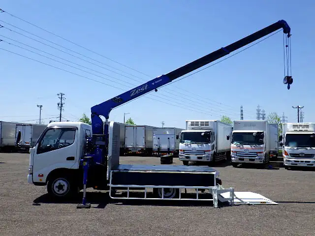 日野 デュトロ 小型 クレーン付 パワーゲート 床鉄板の中古トラック画像6