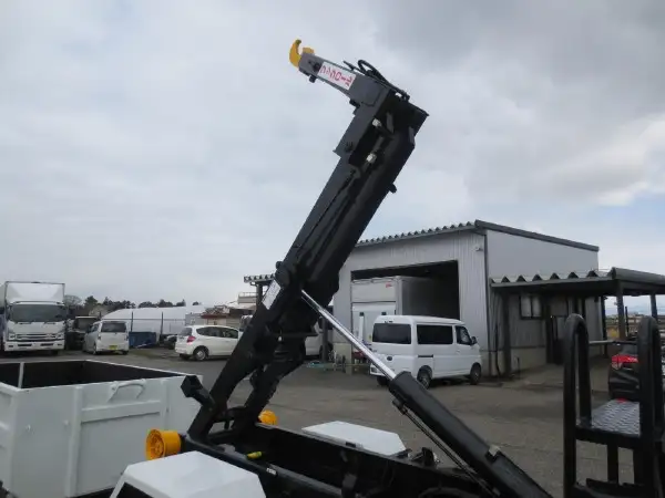 三菱 キャンター 小型 アームロール コンテナ付き シングルホイストの中古トラック画像16