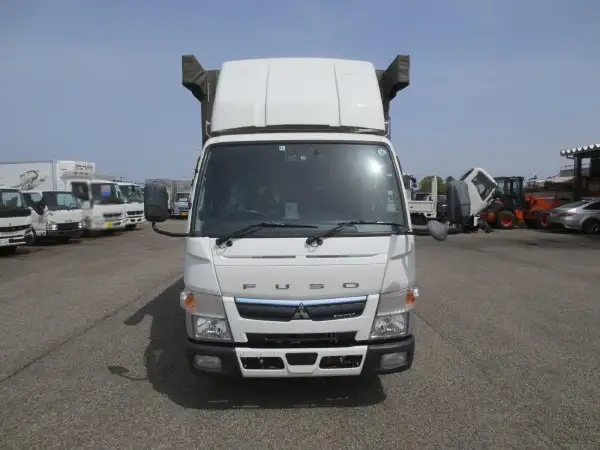 三菱 キャンター 小型 平ボディ 幌 2RG-FEA20の中古トラック画像2