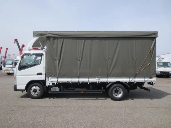 三菱 キャンター 小型 平ボディ 幌 2RG-FEA20の中古トラック画像5