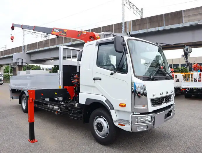 三菱 ファイター 中型/増トン クレーン付 アルミブロック 4段の中古トラック画像2