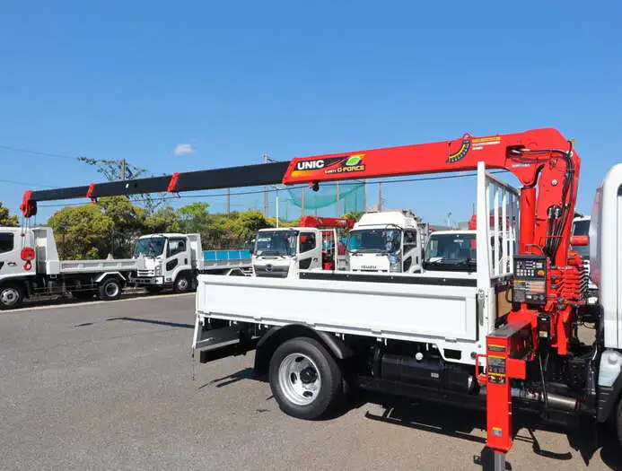 三菱 キャンター 小型 クレーン付 4段 ラジコンの中古トラック画像11