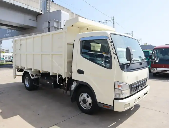 三菱 キャンター 小型 ダンプ 土砂禁 PDG-FE84DVの中古トラック画像2