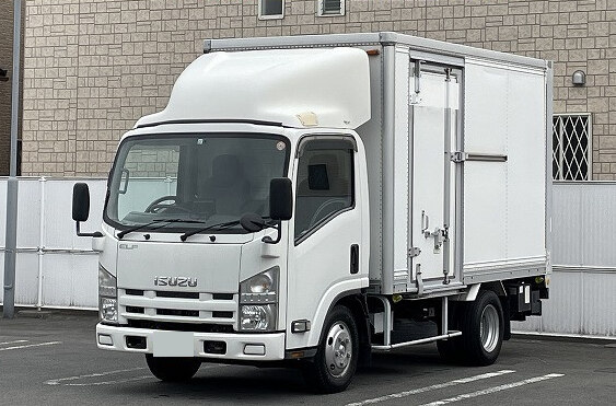 いすゞ エルフ 小型 アルミバン セミロング BDG-NMR85N
