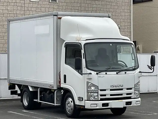 いすゞ エルフ 小型 アルミバン パワーゲート サイドドアの中古トラック画像2