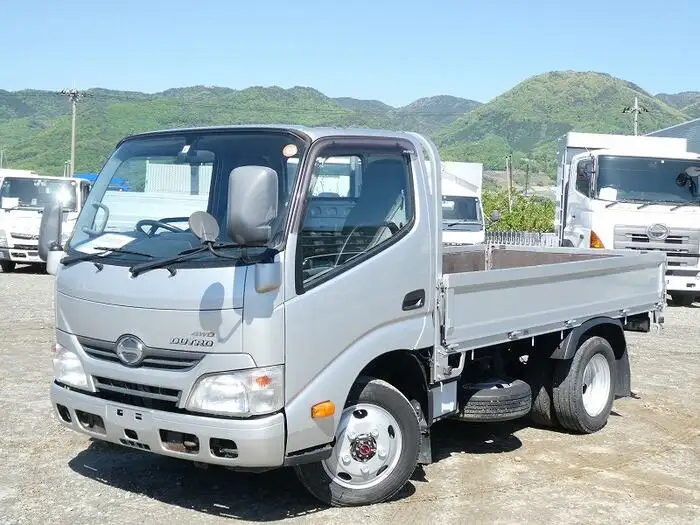 日野 デュトロ 小型 平ボディ TKG-XZC675M H27の中古トラック画像1