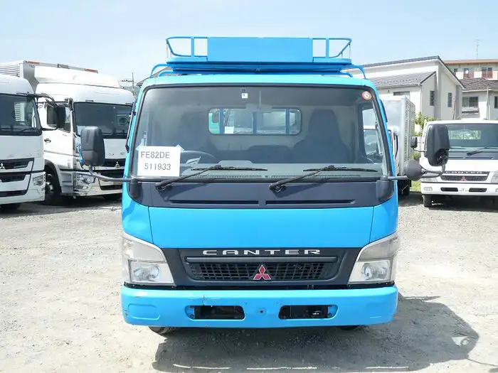 三菱 キャンター 小型 平ボディ パワーゲート 床鉄板の中古トラック画像2