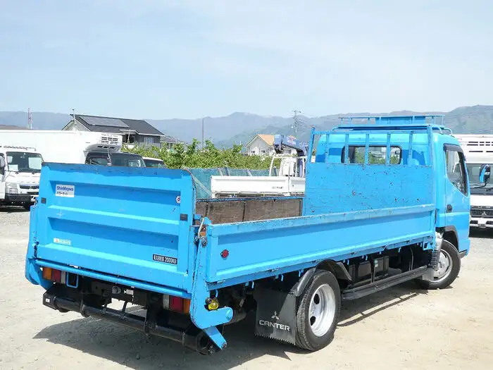 三菱 キャンター 小型 平ボディ パワーゲート 床鉄板の中古トラック画像5