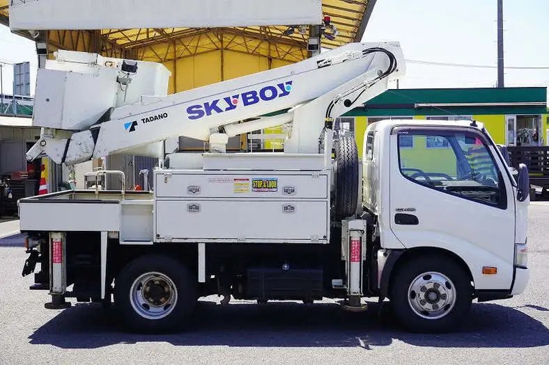 日野 デュトロ 小型 高所・建柱車 高所作業車 電工仕様の中古トラック画像2