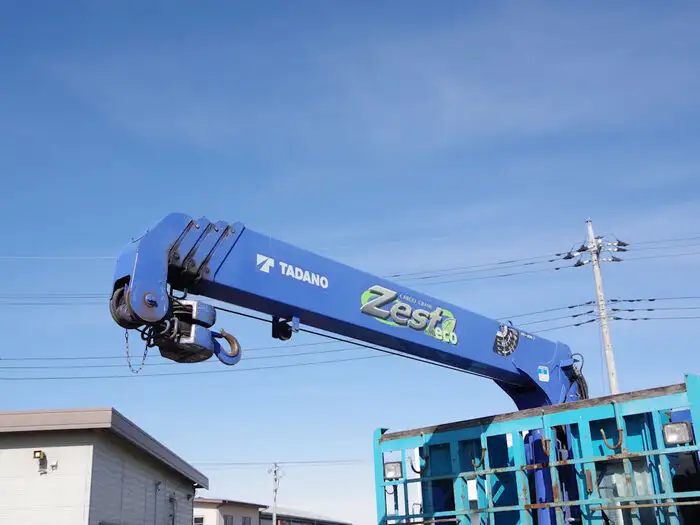 三菱 ファイター 中型/増トン 車両重機運搬 4段クレーン ラジコンの中古トラック画像10