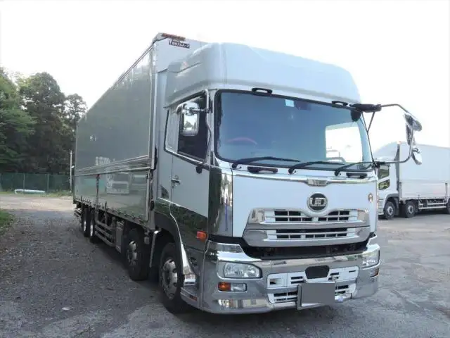 日産UD ビッグサム 大型 ウイング パワーゲート ハイルーフの中古トラック画像2