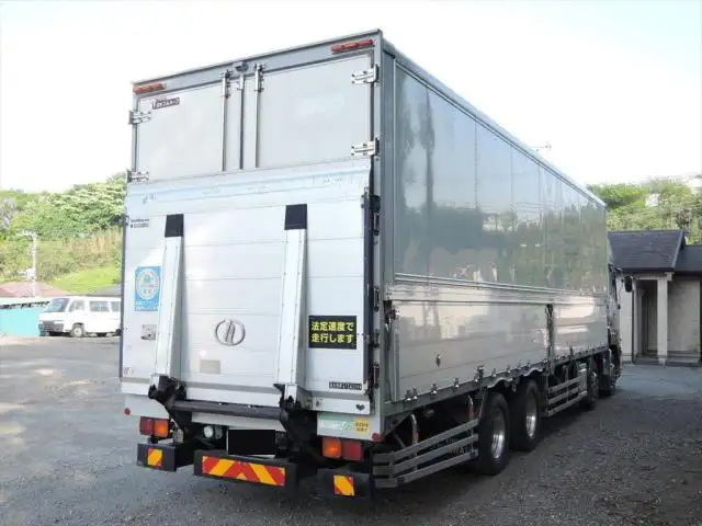 日産UD ビッグサム 大型 ウイング パワーゲート ハイルーフの中古トラック画像3