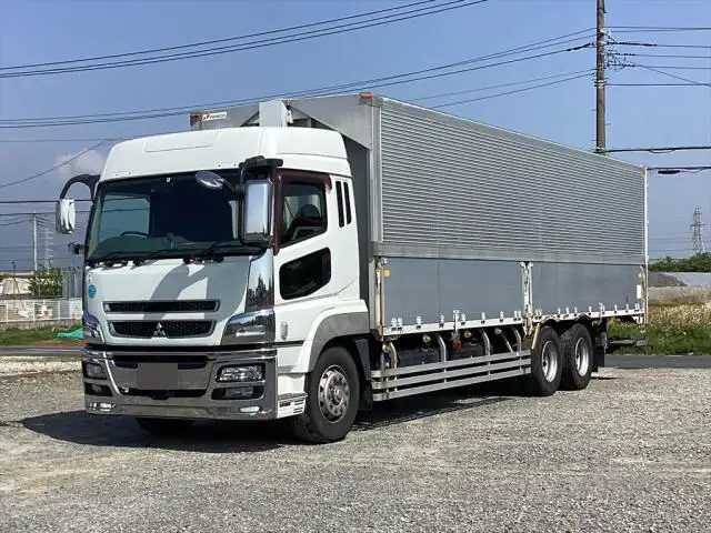 三菱 スーパーグレート 大型 ウイング パワーゲート ハイルーフ の中古トラック【車両No.145185】