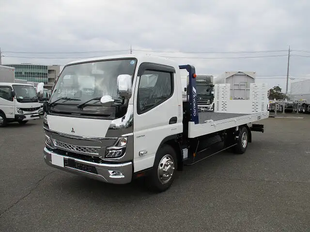 三菱 キャンター 小型 車両重機運搬 ラジコン ウインチ の中古トラック【車両No.145288】