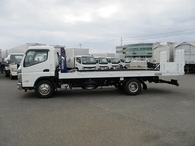 三菱 キャンター 小型 車両重機運搬 ラジコン ウインチの中古トラック画像4