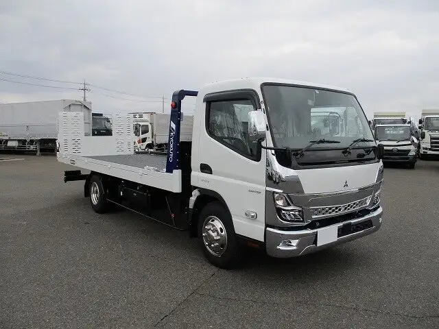 三菱 キャンター 小型 車両重機運搬 ラジコン ウインチの中古トラック画像2