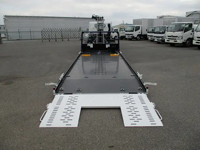 三菱 キャンター 小型 車両重機運搬 ラジコン ウインチの中古トラック画像9
