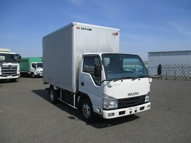 いすゞ エルフ 小型 アルミバン サイドドア 3枚観音の中古トラック画像3