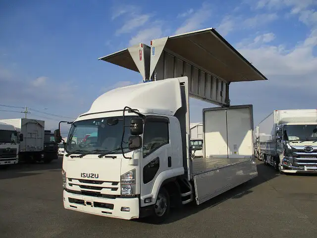 いすゞ フォワード 中型/増トン ウイング ベッド TKG-FRR90S2の中古トラック画像11