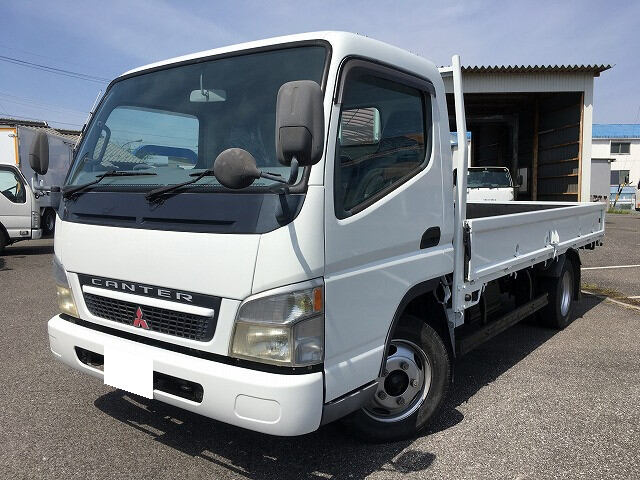 三菱 キャンター 小型 平ボディ ワイドロング PA-FE82DE
