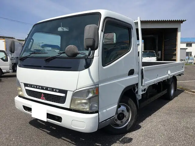 三菱 キャンター 小型 平ボディ 床鉄板 PA-FE82DE の中古トラック【車両No.145055】