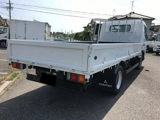 三菱 キャンター 小型 平ボディ 床鉄板 PA-FE82DEの中古トラック画像3