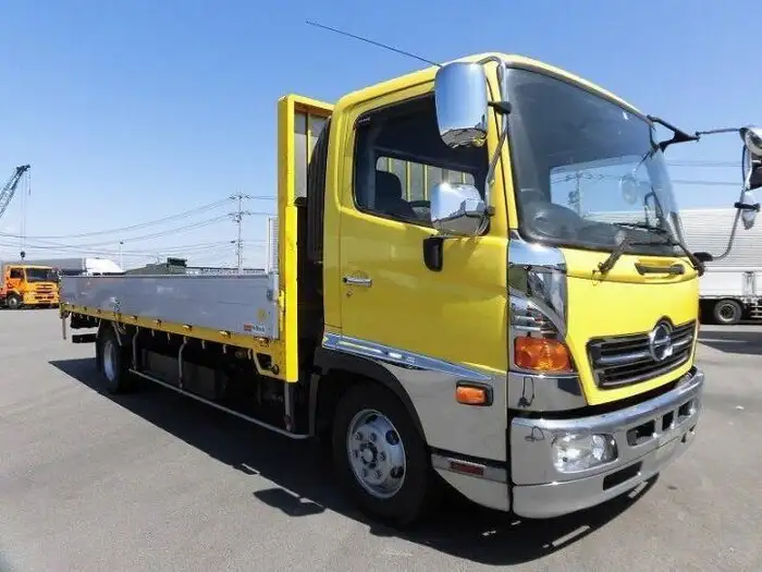 日野 レンジャー 中型/増トン 平ボディ アルミブロック TKG-FC9JKAAの中古トラック画像2