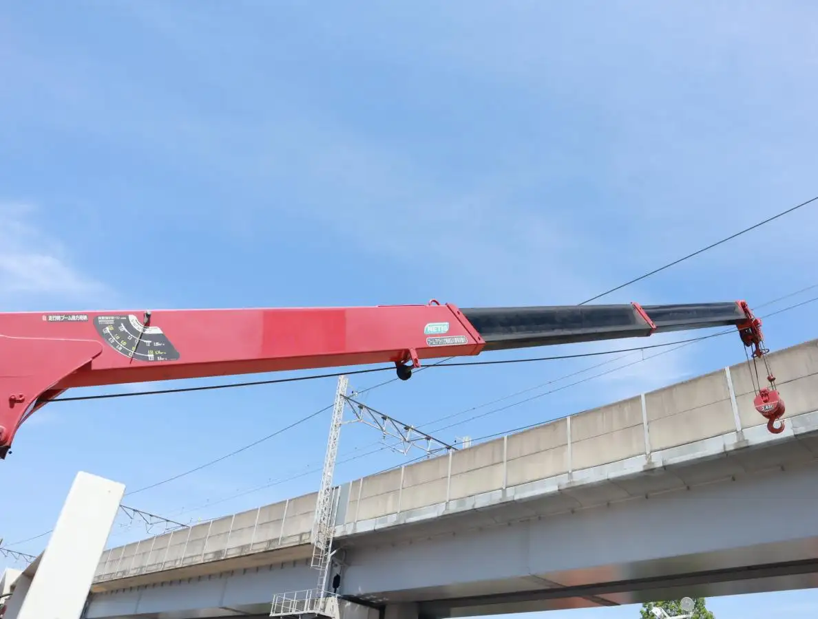 日野 デュトロ 小型 クレーン付 床鉄板 3段の中古トラック画像12