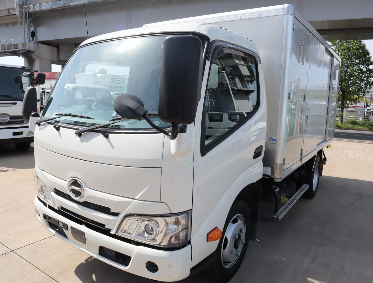 日野 デュトロ 小型 アルミバン セミロング 2RG-XZU645M