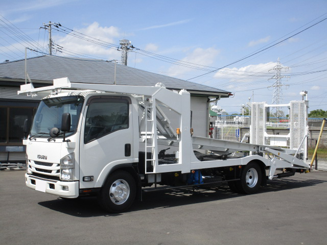 いすゞ エルフ 小型 車両重機運搬 ラジコン ウインチ｜画像1
