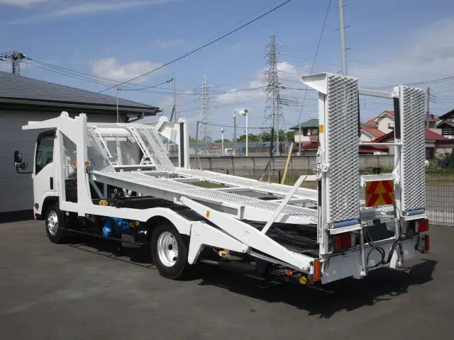 いすゞ エルフ 小型 車両重機運搬 ラジコン ウインチの中古トラック画像5