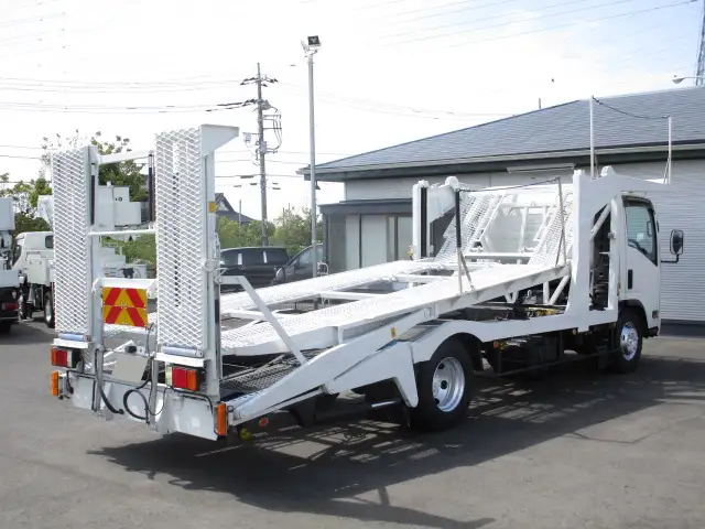 いすゞ エルフ 小型 車両重機運搬 ラジコン ウインチの中古トラック画像6